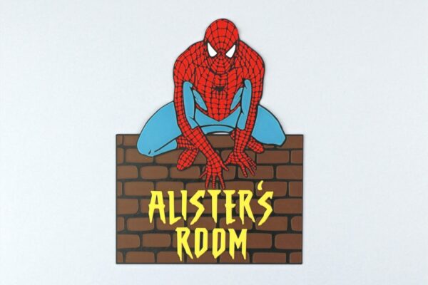 3D-Printed-Spiderman-Room-Sign2